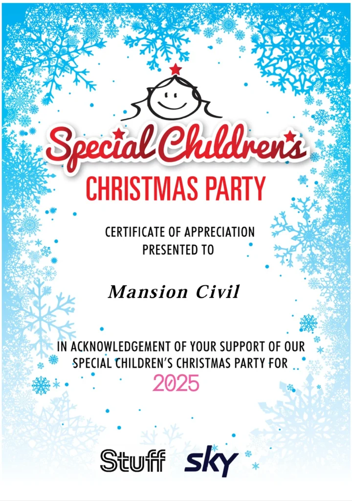 Supporting the Auckland Special Children's Christmas Party 2025
